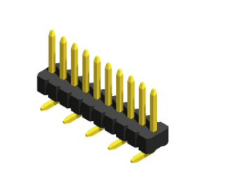  Pin Header 1.27mm  H=1.0，1.5，2.0；2.5mm  SMT Type 